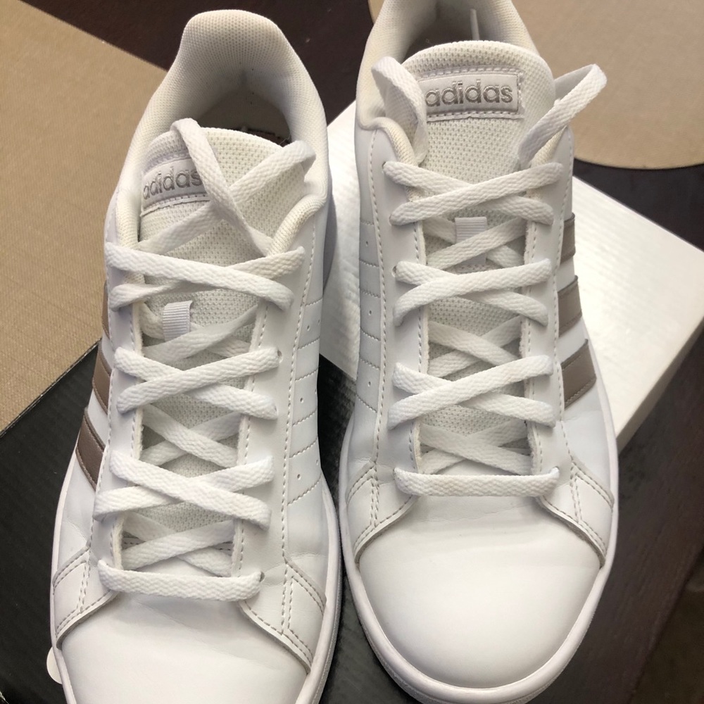 Grand Court Adidas - White, 8.5M